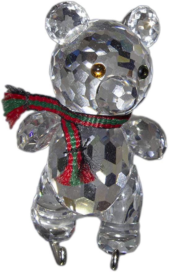 Swarovski Silver Crystal Kris Bear on Skates A7637 NR 000002