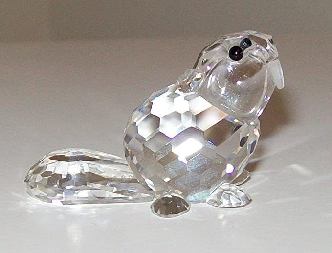 Swarovski Silver Crystal Beaver A7616 NR000002