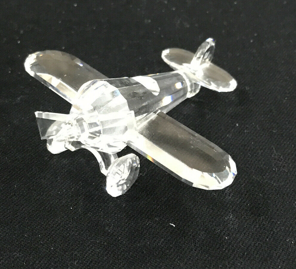 Swarovski Silver Crystal Airplane 7473nr000002